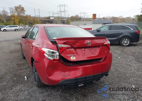 2015 Toyota Corolla S Plus from USA, damaged, VIN 2T1BURHE9FC431291